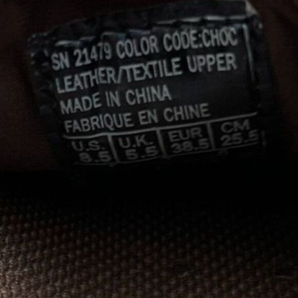 Vintage Y2K Skechers Slip On Lace Up Faux Suede Leather Brown Metallic 8.5 2000s - Picture 6 of 7